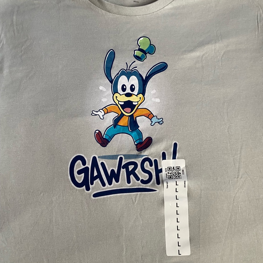 Disney Goofy Gawrsh Cartoon Shirt